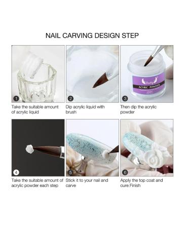 Buy Acrylic Nail Set - 3 Color Acrylic Powder Nails | Premium Quality - One Size #02 - International Shipping Available - Buy Online on GoSupps.com