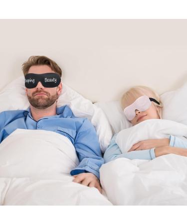 12-Piece Funny Sleep Mask Set | Soft Blackout Blindfold with Adjustable Strap | 3D Contoured Eye Mask for Men, Women, and Kids | Ideal for Sleeping, Travel, Nap, and Meditation | 6 Cute Styles - Buy Online on GoSupps.com