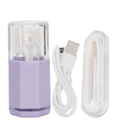 Contact Lens Cleaner Contact Lens Cleaning Tools Portable Contact Lens Cleaning Tools Automatic Cleaner (Purple)