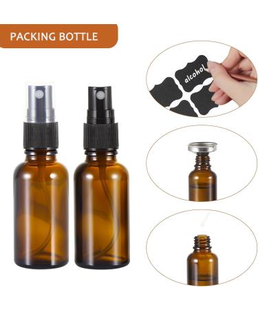 ALIFEIA 30ml Amber Glass Spray Bottles Small Empty Fine Mist Refillable Travel Spray Bottle for Cleaning Perfume Aromatherapy Cosmetic Sprays Hair Essential Oils with Fine Mist Dispenser(3 Pack) Amber 3 Pack 30ml - Buy Online on GoSupps.com