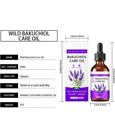 Hydratant l'huile de beaut huile de bakuchiol biologique Huile de bakuchiol naturelle pour le visage | Le rajeunissement naturel repulpant les hydrates resserre les ascenseurs - Buy Online on GoSupps.com