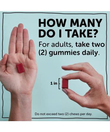 SmartyPants Adult Mineral Vitamins: Calcium, D3, Zinc - 60 Soft Chews for Energy & Immune Support - Buy Online on GoSupps.com