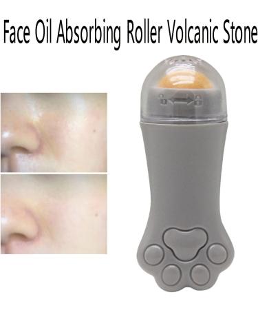 Natural Volcanic Oil Control Rolling Stone Face Skin Care Facial Cleansing Oil Absorption Ball Gray - Buy Online on GoSupps.com
