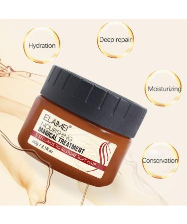 Advanced Molecular Hair Roots Treatment Conditioner + Comb | Hair Detox Mask | Deep Conditioning | 5 Sec to Soft Hair | 60ML - Buy Online on GoSupps.com