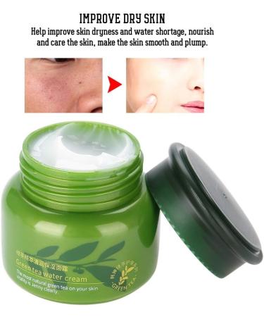 50g Green Tea Facial Cream Anti Aging Retinol Moisturizer Cream for Face - Natural and Organic Cream Anti-Wrinkles Repair Firming Skin Cream for All Skin Types - Buy Online on GoSupps.com