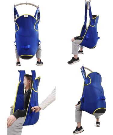 Lift Sling for Toileting Full Body Patient Transfer Lifter Portable Foldable Patient Hoist Sling Stair Transfer Belt Commode Divided Leg Sling for Elderly Disabled - Buy Online on GoSupps.com