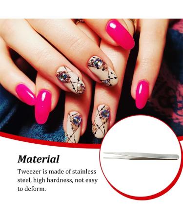Dajidafu Eyelash Tweezers Stainless Steel High Precision Anti-static Curved Eyebrow Nipper Lash Supplies Eyewinker Extension Tools 10 - Buy Online on GoSupps.com