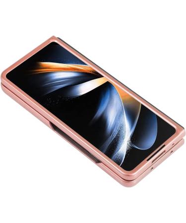 Tivenfezk Nadoli Glitter Shell for Samsung Galaxy Z Fold 5 - Gold Glossy Bling Protective Case | Ultra-Small Shockproof Back Pocket Cover - Buy Online on GoSupps.com
