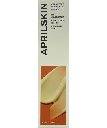 APRILSKIN Carrotene Clarifying Cream | Oily  sensitive  acne-prone skin | Removes blemishes  moisture balancing & skin protecting with M-Peptide | 2.02 oz | Cruelty-Free  No sulfates and artificial fragrance - Buy Online on GoSupps.com