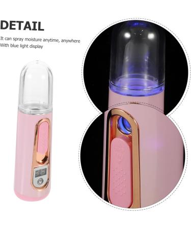 Angoily Nano Facial Mister Colorful Hair Cuffs Steamer Mini Face Spray Device Sprayer Humidifier Household 14X3.9X3.9CM - Buy Online on GoSupps.com