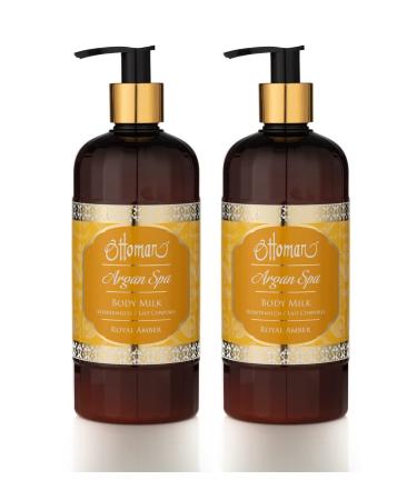 Ottoman Argan Spa Body Milk Royal Amber Set (2 x 400 ml)