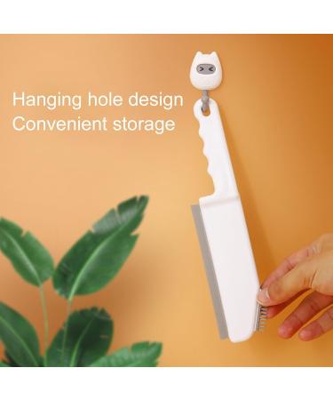 Libcflcc Hanging Design Cleaning Scrubber - Effective Bathroom & Household Brush for Fugues | White/Opulent Garden - Buy Online on GoSupps.com