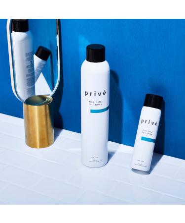 Priv Firm Hold Hairspray - Lock Your Look In Place With 12-Hour Lasting Hold (9.15 Fluid Ounces / 259 Milliliters) 9.15 Fl Oz (Pack of 1) - Buy Online on GoSupps.com