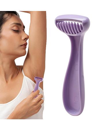 Sirseon women's razor for sensitive skin women's razor for sensitive skin razor for intimate care - body hair cutters personal careers body razors hair removal body care for purple