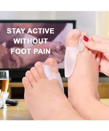 Bunion Pad Set (3 Pairs) with Protector - 1/2 Inch Thick, Bonus Exercise Band | Relieve Big Toe Joint Pain & Align Feet - Buy Online on GoSupps.com