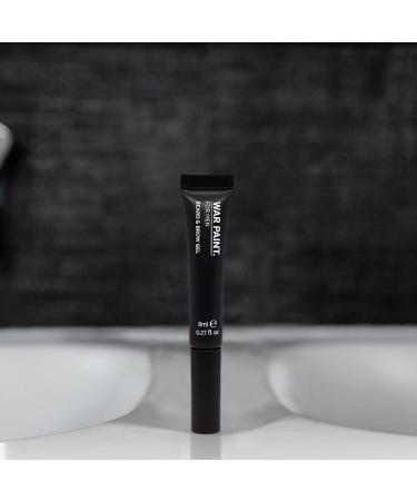 War Paint For Men Lightweight Beard & Brow Gel - Vegan & Cruelty-Free - Clear Non-Stick Formula - Father's Day Gift - 8ml - Buy Online on GoSupps.com