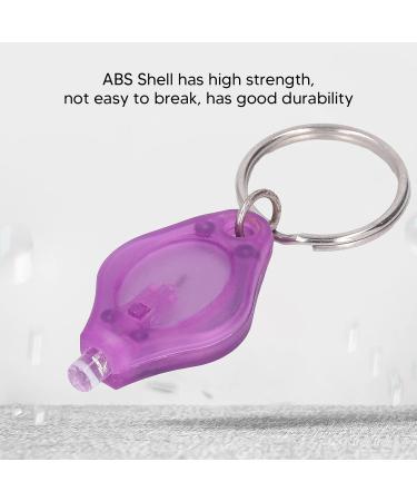 Keychain Flashlight Mini Keychain Long Battery Life 365nm 395nm Wavelength 5 Pcs for Detection - Buy Online on GoSupps.com