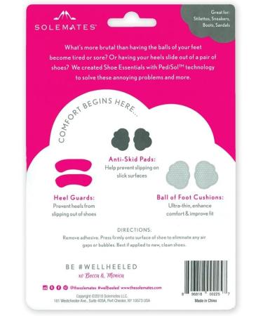 Shoe Essentials Set: Heel Guards, Ball of Foot Cushions, Anti Skid Pads - Women's Shoes - Buy Online on GoSupps.com