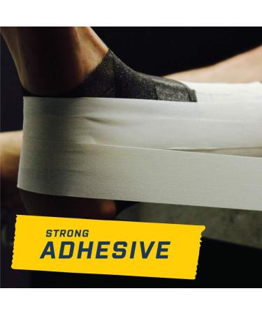 White Athletic Tape Bulk - 32 Rolls 1.5 x 15yd Pro Grade Sports Tape for Athletes & Trainers | NCAA NFL NHL Approved - Perfect for Martial Arts Football & Baseball - Buy Online on GoSupps.com