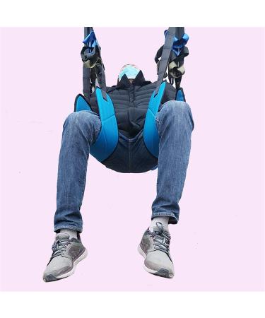 Full Body Patient Lift Sling with Commode Opening Four Point Support Transfer Shower Sling Toileting Sling with Head Support and Padded Legs (Color : Green) - Buy Online on GoSupps.com