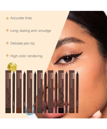 Persona Eyeliner Pencil Waterproof 24 Hour Waterproof Eyeliner Duo Sharpenable Eye Pencil Nonsmudge Nonfade Smooth and Easy to Color 2in1 Eyeliner and Eyebrow Pencils7pcs - Buy Online on GoSupps.com