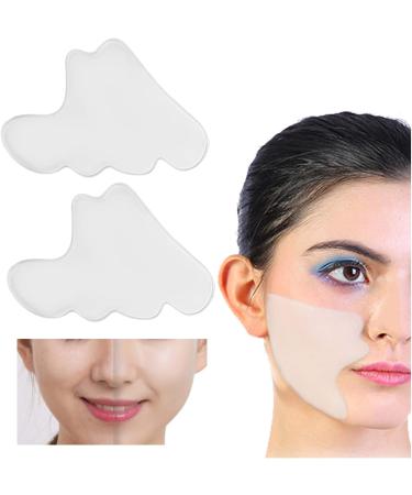 Qukaim Skin Caring Accessory Silicone Anti-Wrinkle Face Patch for Chest Eye Neck Reusable Self-Adhesive Sticker Forehead Skin Care Accessory - Buy Online on GoSupps.com