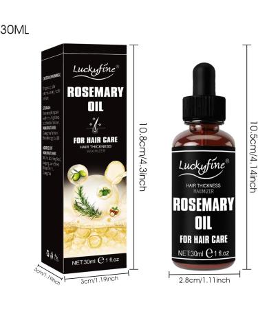 Odavom Rosemary & Mint Hair Oil - Moisturizing Solution for Fine Hair & Hair Loss | Perfect for Home & Travel - Buy Online on GoSupps.com