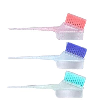 3-Piece Colored Brush Set for Hair Dye | Double-Sided Hair Coloring Brushes for Salon Use - Buy Online on GoSupps.com