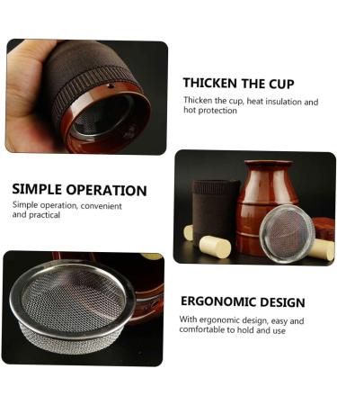 Beaupretty Moxibustion Cupping Set - Glass Suction Cups & Moxa Burner Holder for Home Massage - Buy Online on GoSupps.com