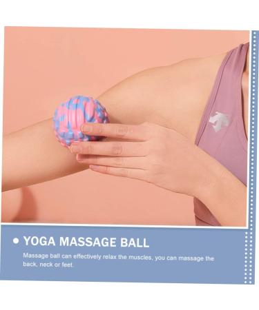 Clispeed 2-St Massage Ball Set - Lower Back Neck Shoulder & Leg Massager - Portable Fitness Device (7x7cm 2pcs) for Muscle Tension Relief - Buy Online on GoSupps.com