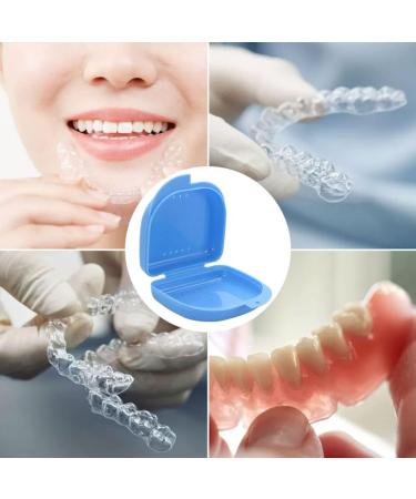 Portable Tooth Box - Dental Orthodontics Holder & Ventilated Mouth Guard Case for Dentures - Buy Online on GoSupps.com