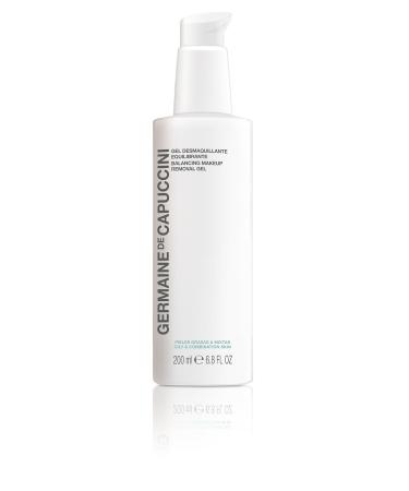 Germaine de Capuccini | OPTIONS - Balancing Facial Cleansing Gel - hydrating facial cleanser gel - Makeup Removal Gel - Deep cleansing gel - all skin types - 6.8 oz