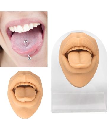 Realistic Human Tongue Mouth Model for Drilling Practice | High Elastic Simulation - Skin Color - Buy Online on GoSupps.com