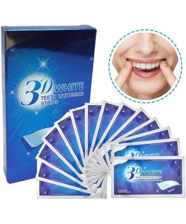 3D White Teeth Whitening Strips - Professional Whitening Treatment for Brighter Smiles - Buy Online on GoSupps.com