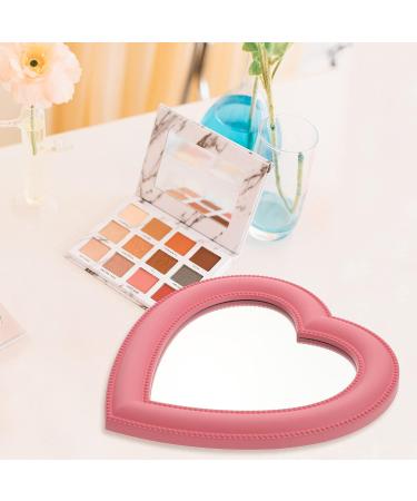 VOSAREA Heart Shaped Pink Vanity Mirror - Coquette Room Decor & Makeup Mirror - Buy Online on GoSupps.com
