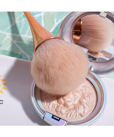 Dajidafu Makeup Brush Powder Blending Face Brushes Long Handle Artificial Fiber Plating Reusable Make Up Tool Replacement Colorful - Buy Online on GoSupps.com