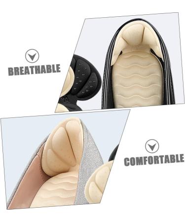 MAGICLULU Heel Pad Inserts - 4 Pairs Silicone Shoe Grips & Protectors for Loose Shoes High-Heels & Boots - Soft Comfortable Heel Stickers for Women - Buy Online on GoSupps.com