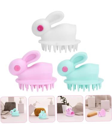 Beatifufu 3-Piece Scalp Massage & Hair Cleaning Brush Set - Enhance Your Hair Care Routine with Relaxing Scalp Massage & Deep Cleansing - Buy Online on GoSupps.com