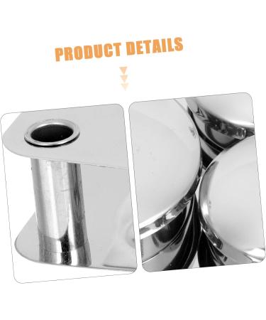 Frcolor Nail Cups for Salon - Stainless Steel Cleaning Containers with Lids | Nail Art Accessories & Tools | Perfect for Nailing Techniques - Buy Online on GoSupps.com