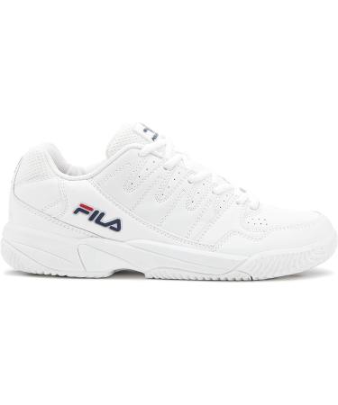 FILA Women's Double Bounce Pickleball Shoes - White/Pink/Silver (Size 10) - Style 5PM00001-156 - Buy Online on GoSupps.com