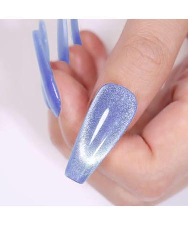 Vishine Cat Eye Holographic Glitter Gel Nail Polish Set Soak Off UV LED Light Starry Sky Effect Magic Gel Nail Polish Kit Manicure Nail Art Kit 6 Colors with Free Magnet 8ml 6 Color Set - 8ml - Buy Online on GoSupps.com