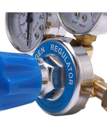 xorea Oxygen Gas Bottle Regulators O2 Reducing Pressure Inhaler Double Gauge Regulator Oxygen Tank Regulator - Buy Online on GoSupps.com
