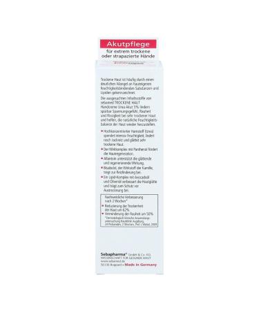 Sebamed Dry Skin 5% Urea Acute Hand Cream 75ml - Hydrating Relief for Dry Hands | Shop Internationally - Buy Online on GoSupps.com