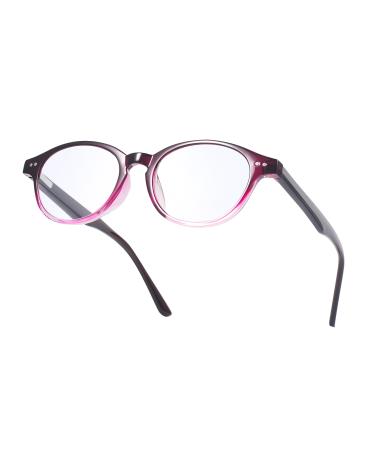 Bhigh Fashion ladies reading glasses anti-blue light reading glasses men's computer game ultra-light reading glasses A2231 C2 1.25 Diopters