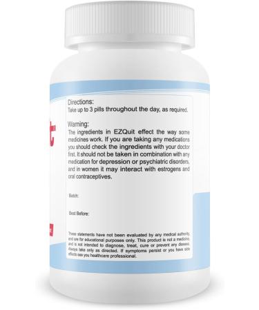 Natural EZ Quit Smoking Pills - Stop Smoking Easily and Naturally - Buy Online on GoSupps.com