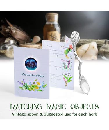 Dried Herbs Witchcraft Supplies  22 Natural Witch Herbs for Spells with Magical Uses  Wiccan Supplies and Tools  Beginner Witchcraft Kit Magic Herbs kit Witch Stuff for Pagan  Wiccan Rituals  Voodoo 22 Packs - Buy Online on GoSupps.com