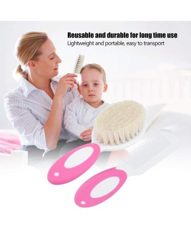 Lightweight Baby Brush Comb Set for Newborns and Toddlers - Red - Buy Online on GoSupps.com