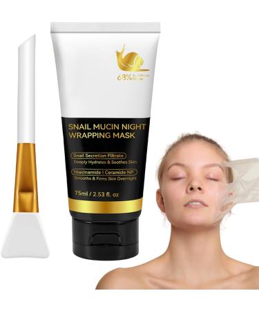 Overnight Masque 75ml Night Mask For Face Brightening Clay Moisturizing Gel For Night Sleep Post Workout Travel & Daily Use - Buy Online on GoSupps.com