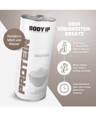 Body IP Perfect Protein 900g | Neutral Whey Isolate & Concentrate | Protein Shake for Muscle Building & Diet | International Shipping Available - Buy Online on GoSupps.com