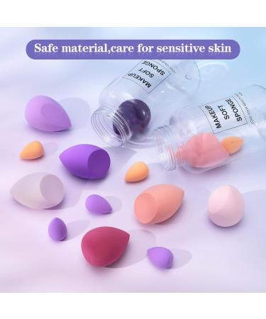 14-Piece Makeup Blender Sponges Set | Beauty Foundation & Concealer Sponge Blenders - Buy Online on GoSupps.com